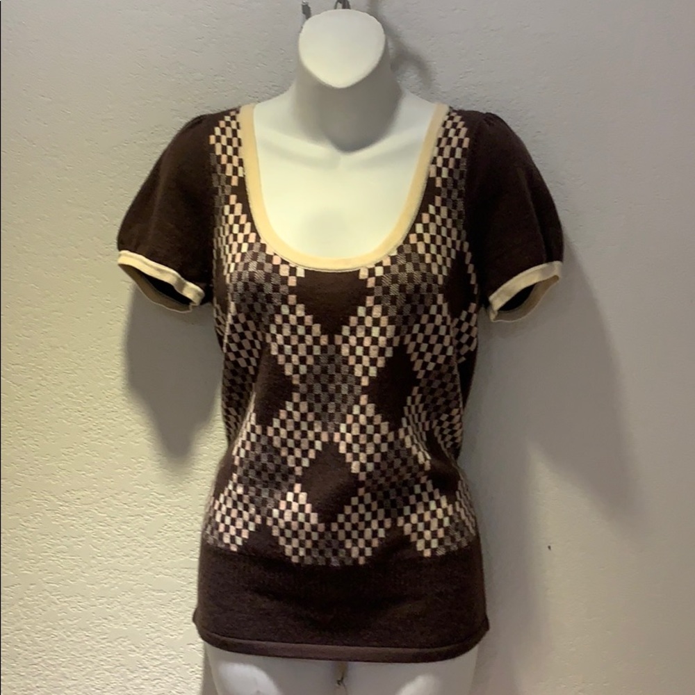 JUICY COUTURE SOFT WOOL CASHMERE TOP, M